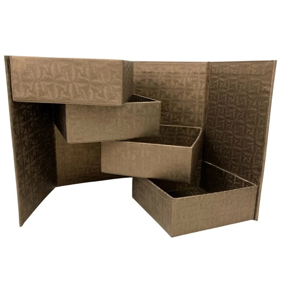 Tiered Gift Storage Boxes Set of 3